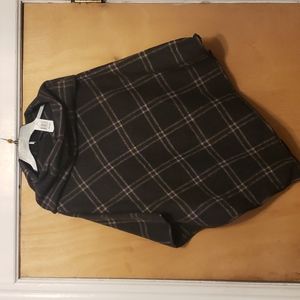 Womens one size black poncho